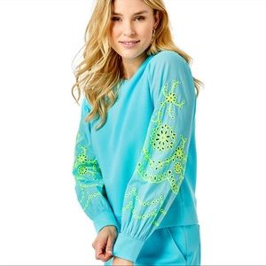 Neon Lilly Pullitzer sweatshirt